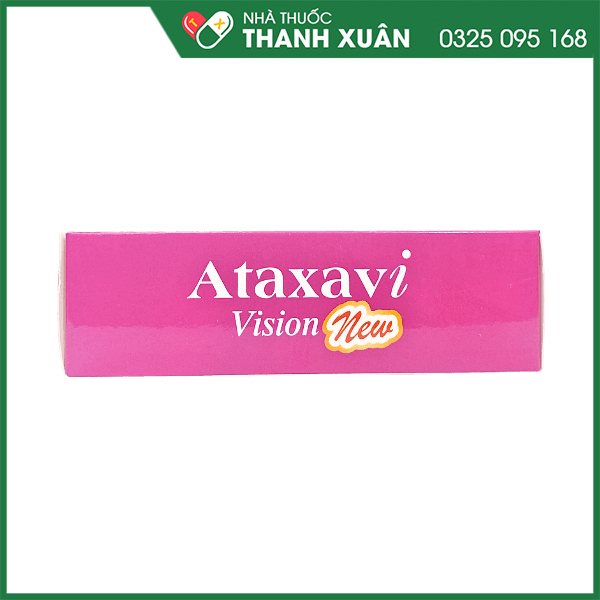 Ataxavi Vision New hỗ trợ giảm nguy cơ thoái hóa điểm vàng